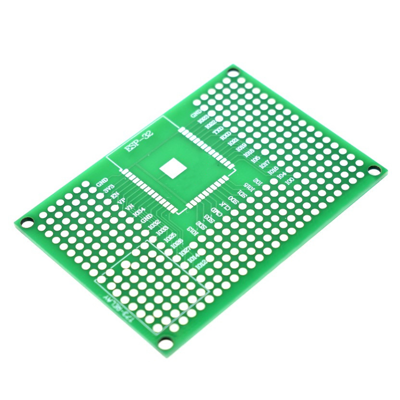 Esp8266 - Arduinoリレー用のプロトタイプPCB,両面,esp8266,wifi,ESP-12F, ESP-12E,esp32,esp32s,5x7cm
