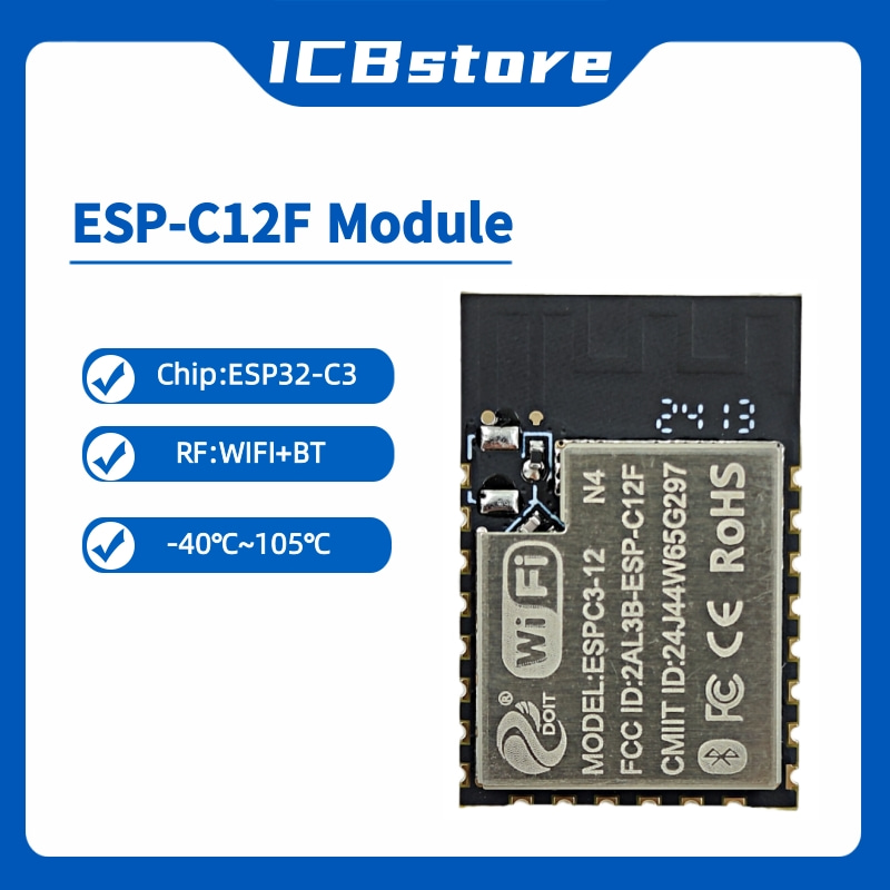 Esp32 Wifi Bluetooth Module - ESP32-C3 シリーズ モジュール ESP-C12F シリアル ポート