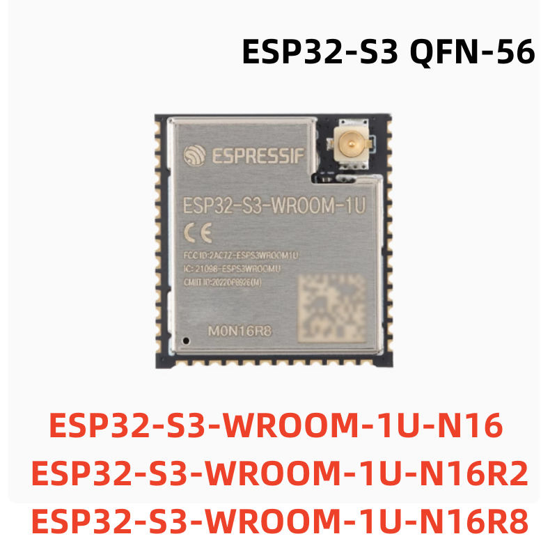 Esp32 H2 - Bluetoothワイヤレスモジュール,Wi-Fi,デュアルコア,ble 5.0, 16mb,フラッシュ,ESP32-S3, ESP32-S3-WROOM-1U,n16,n16r2,n16r8