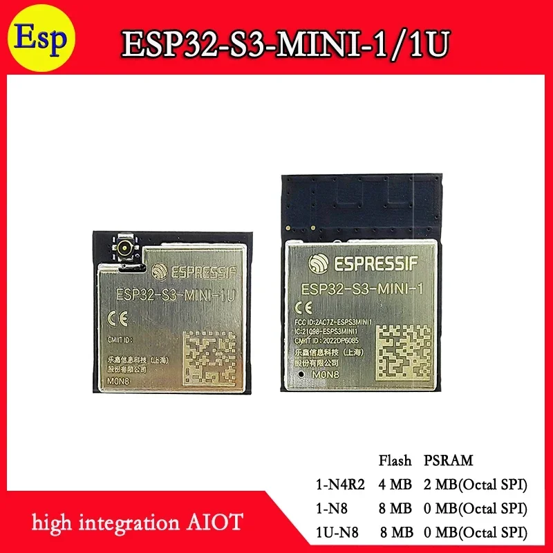 Espressif Esp32 - ESP32-S3-MINI-1 ESP32-S3-MINI-1U esプレッシフESP32-S3 esp32 s3 mini