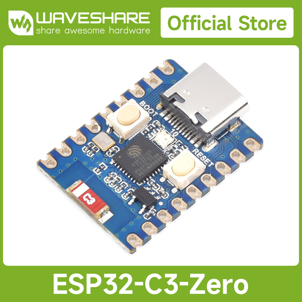 Esp32 C3 - Waveshare ESP32-C3 Zero Mini 開発ボード、ESP32-C3FN4 シングルコアベース、160MHz