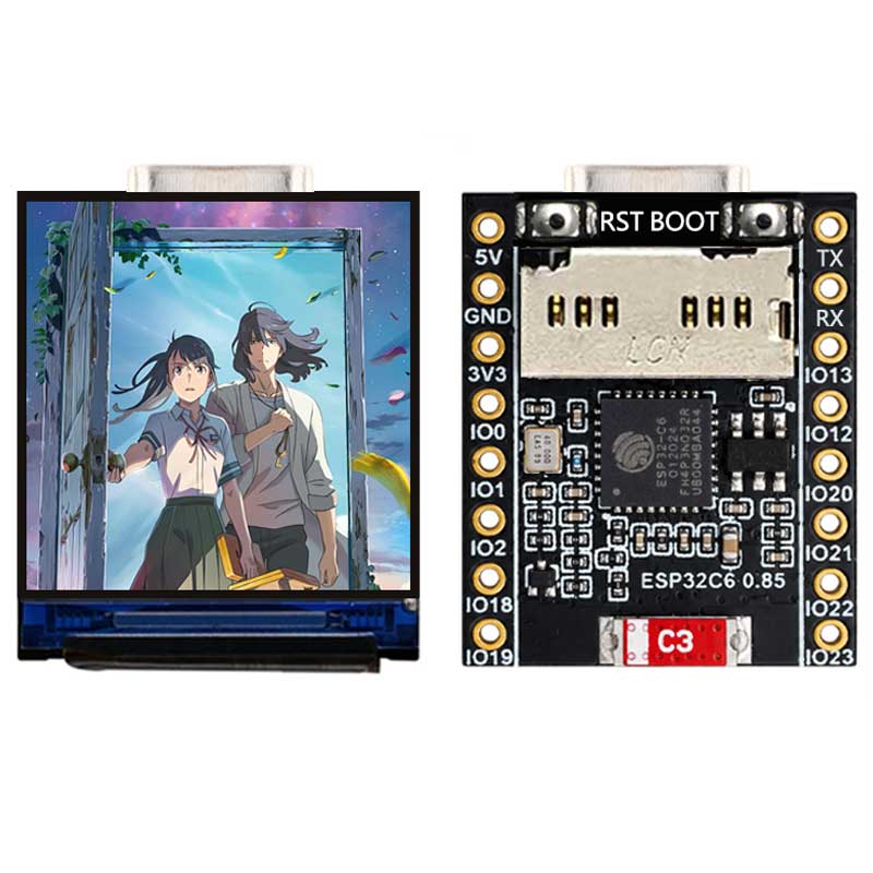 ESP32 C6 0.85インチ 128X128 IPSスク - Esp32 Wifi Bluetooth Module のレビューと価格