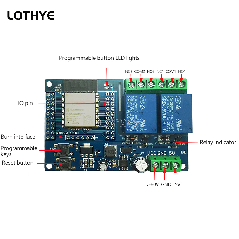 ESP32 デュアルチャンネル WiFi Bluetooth - Esp32 Wifi Bluetooth Module のレビューと価格