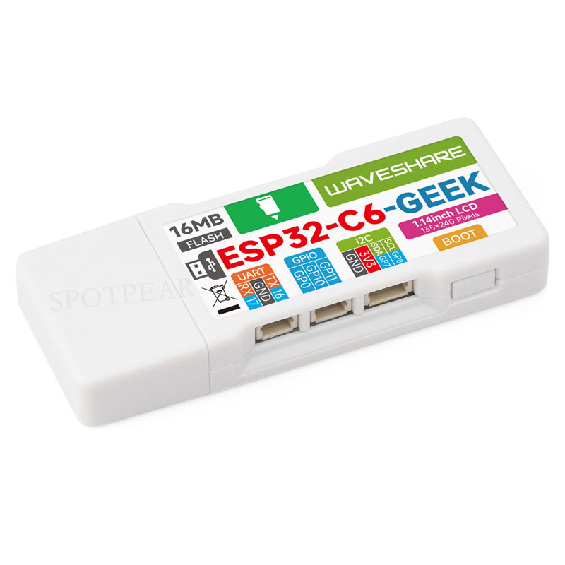 ESP32-C6 GEEK開発ボード 1.14インチLCDス - Esp32 C6 のレビューと価格