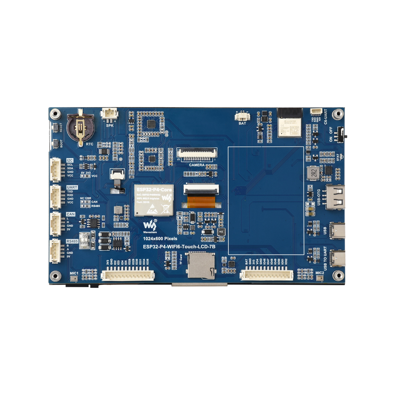 ESP32-P4-WIFI6 7 インチ 5 点タッチ ディ - Esp32 P4 のレビューと価格