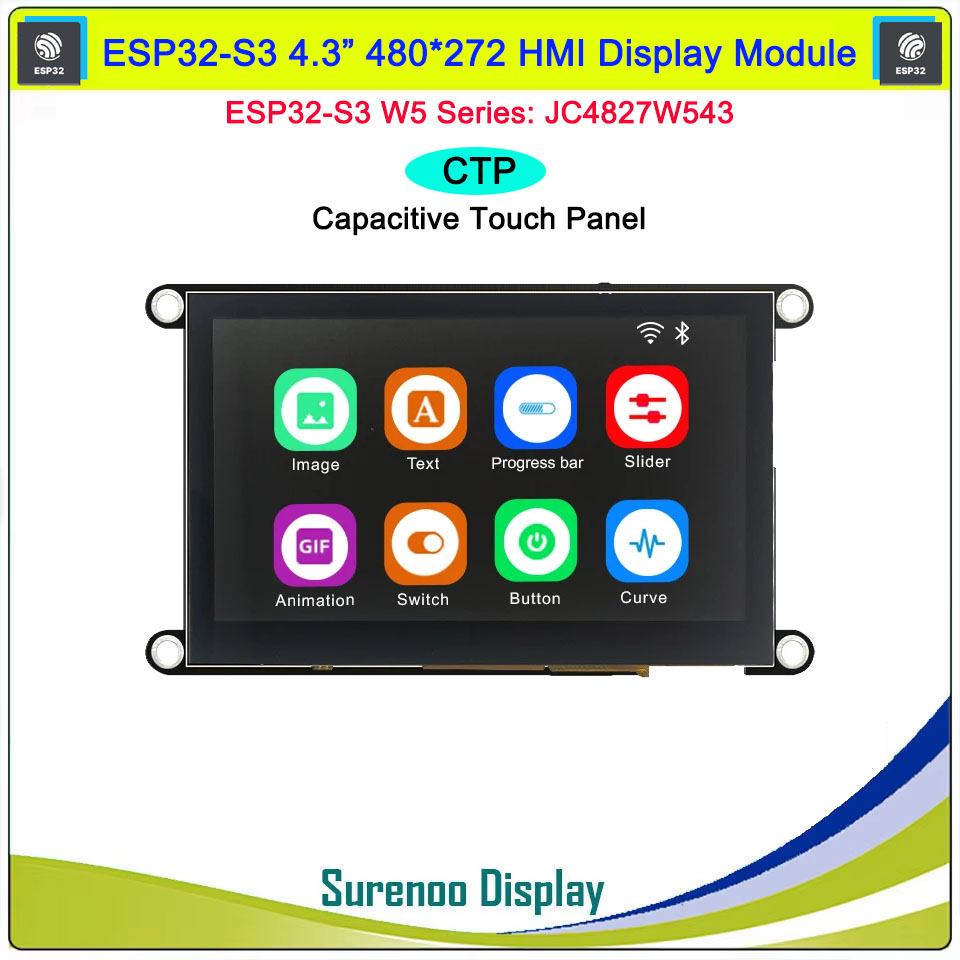 Guition HMI W5 ESP32-S3-N4R8 J - Esp32 P4 のレビューと価格