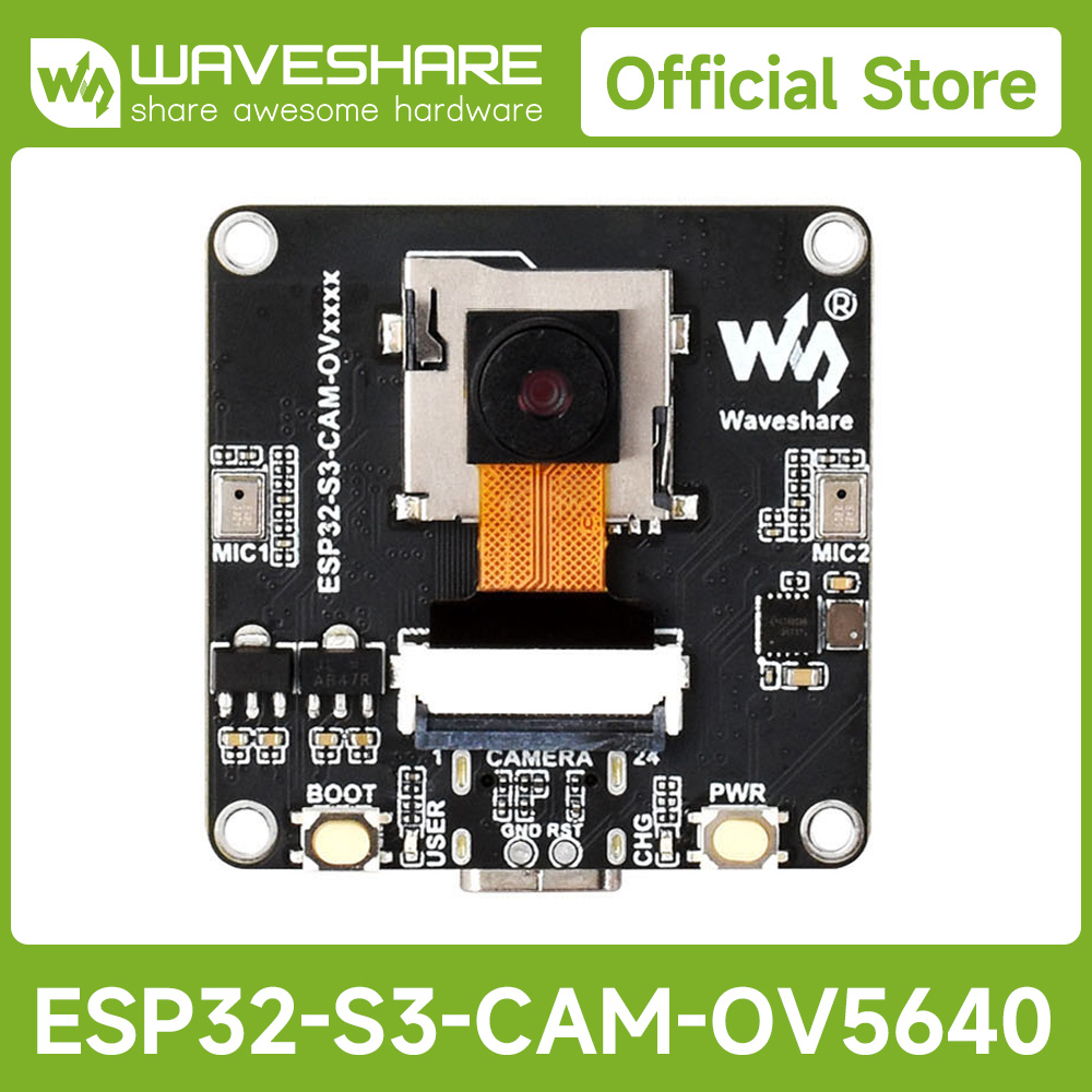 Waveshare ESP32-S3 AIoT カメラ開発ボ - Esp32 Uart Module のレビューと価格