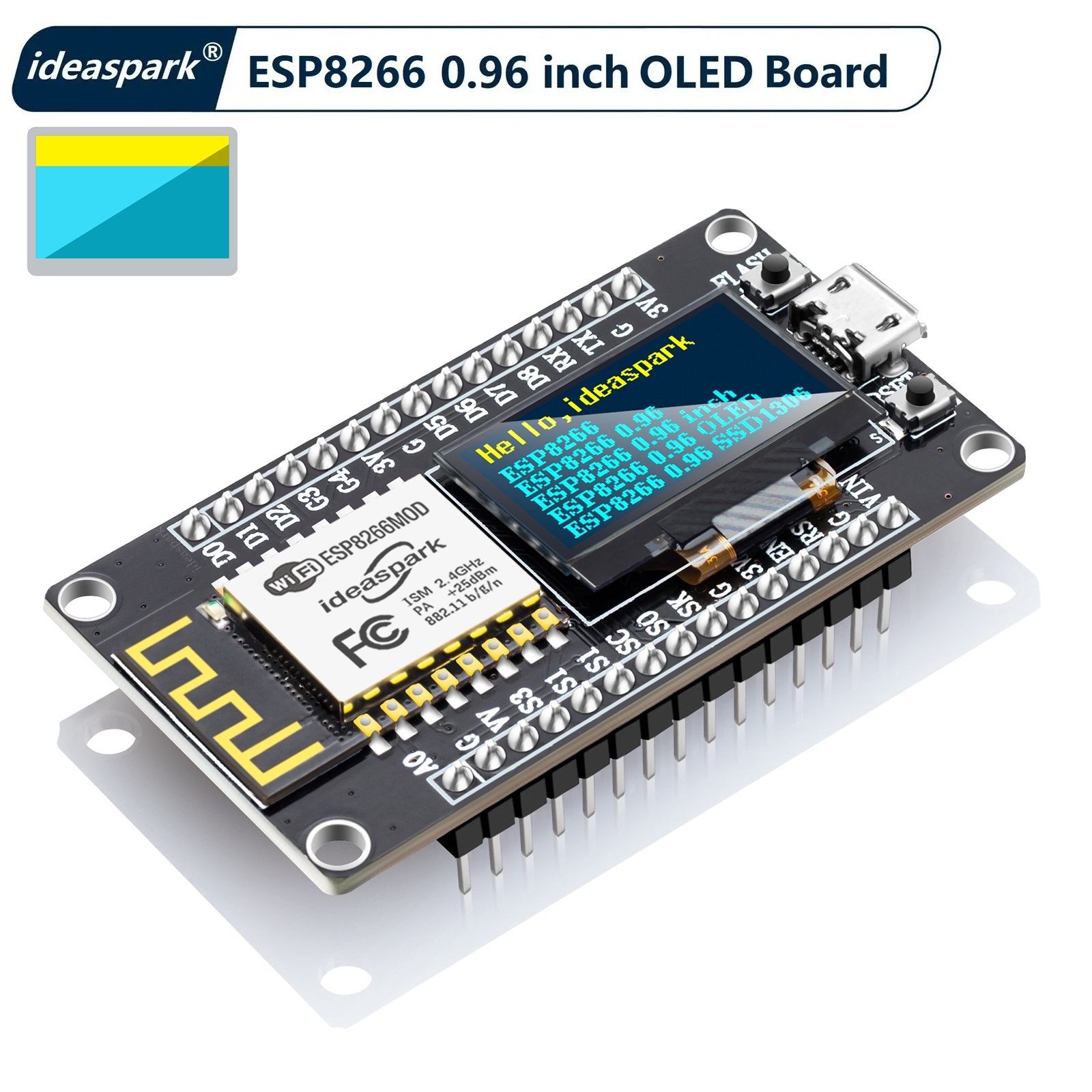 NodeMCU ESP8266 開発ボード、0.96 インチ - Esp8266 Nodemcu のレビューと価格